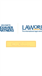 Mobile Screenshot of lexavierpartners.com